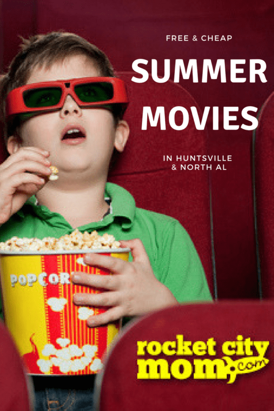 Free and Cheap Summer Movies in Huntsville and North Alabama Rocket