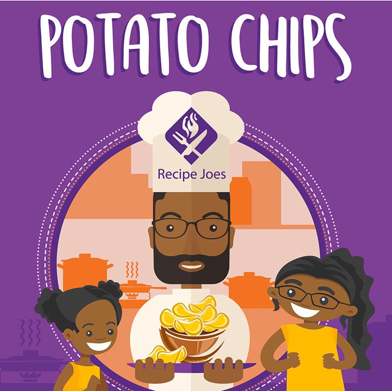 RecipeJoes Crispy Homemade Potato Chips