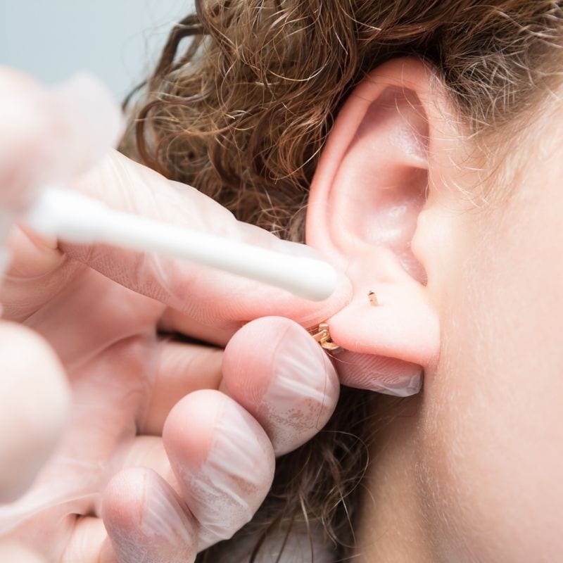 Getting your child's ears pierced? Consider a local tattoo studio.