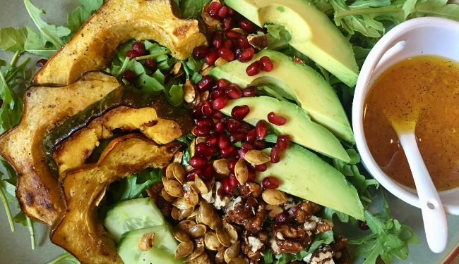 Delicious Harvest Fresh Fall Salads