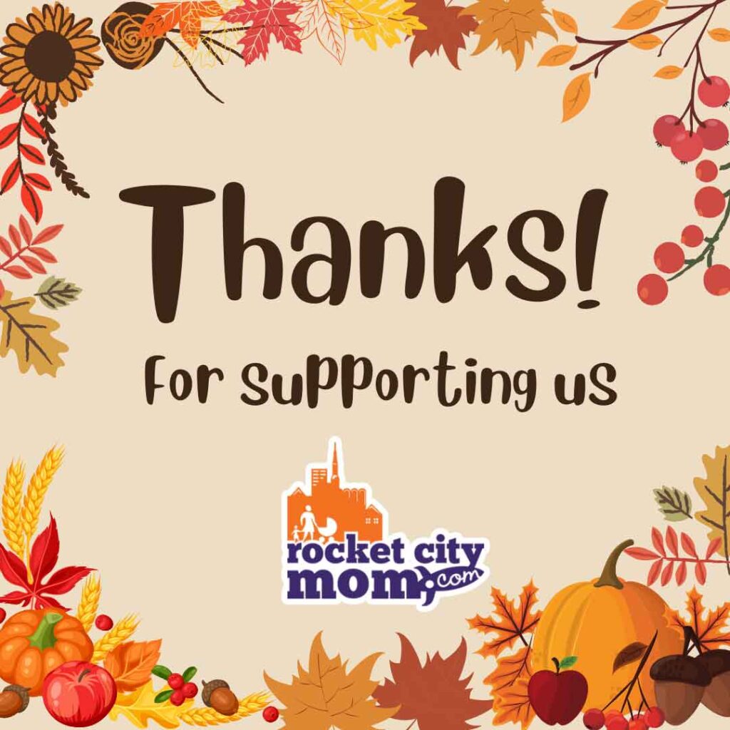 Counting Our Blessings at Rocket City Mom