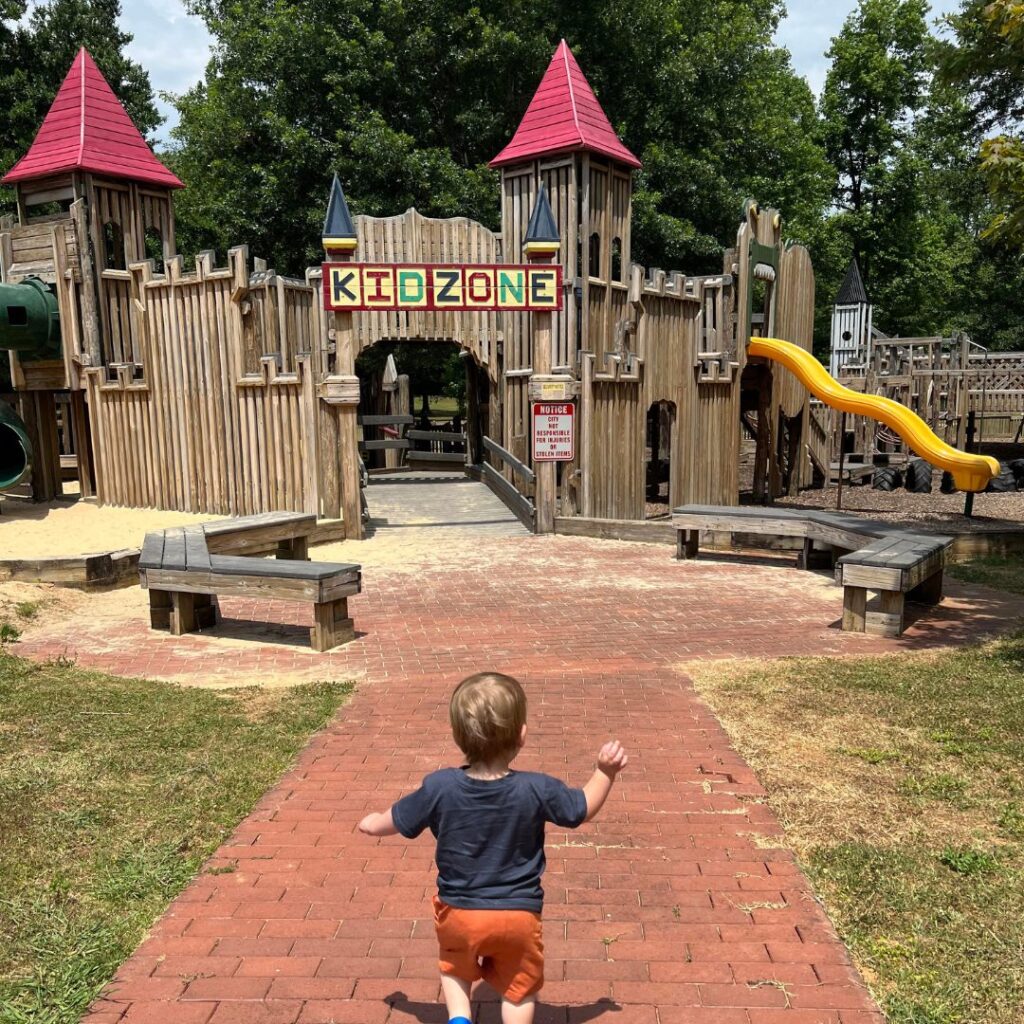 Explore the Kid Zone Playground in New Hope