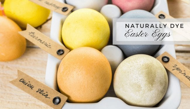 Dyeing Easter Eggs, Naturally!