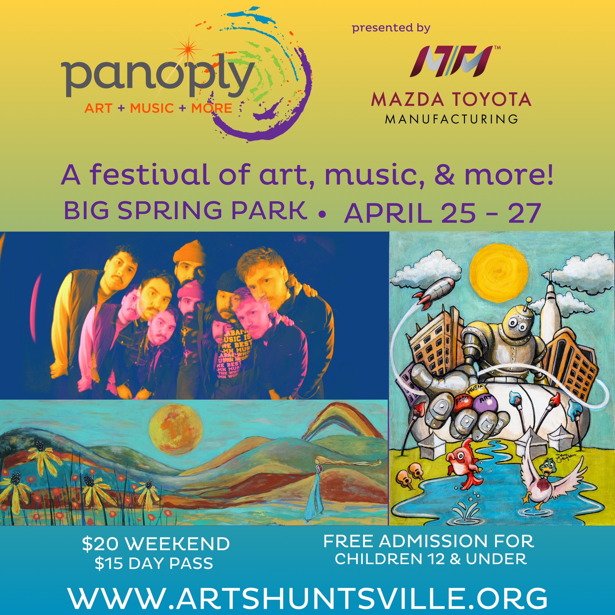 Panoply returns to Huntsville’s Big Spring Park
