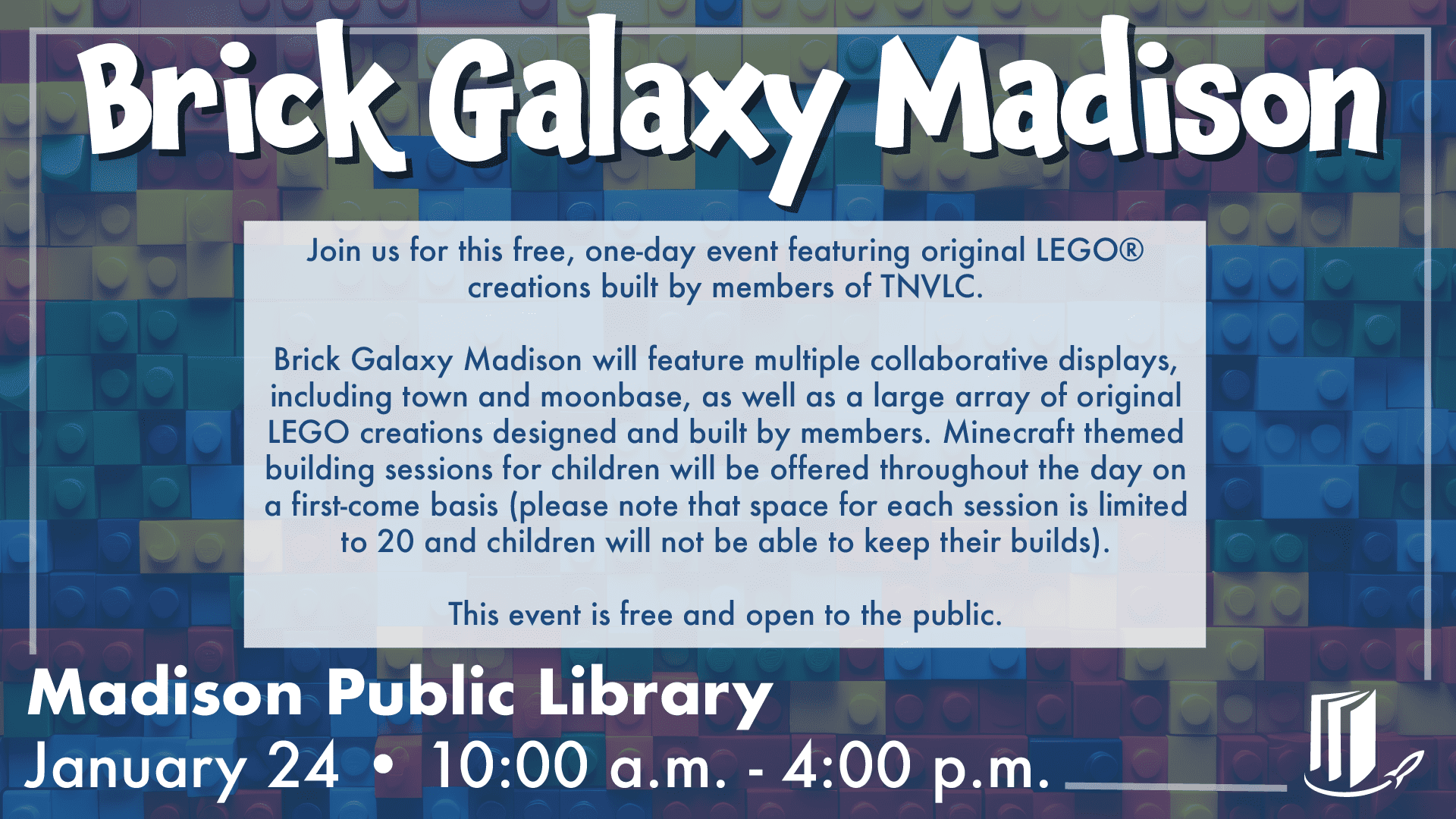 CANCELED- Brick Galaxy Madison