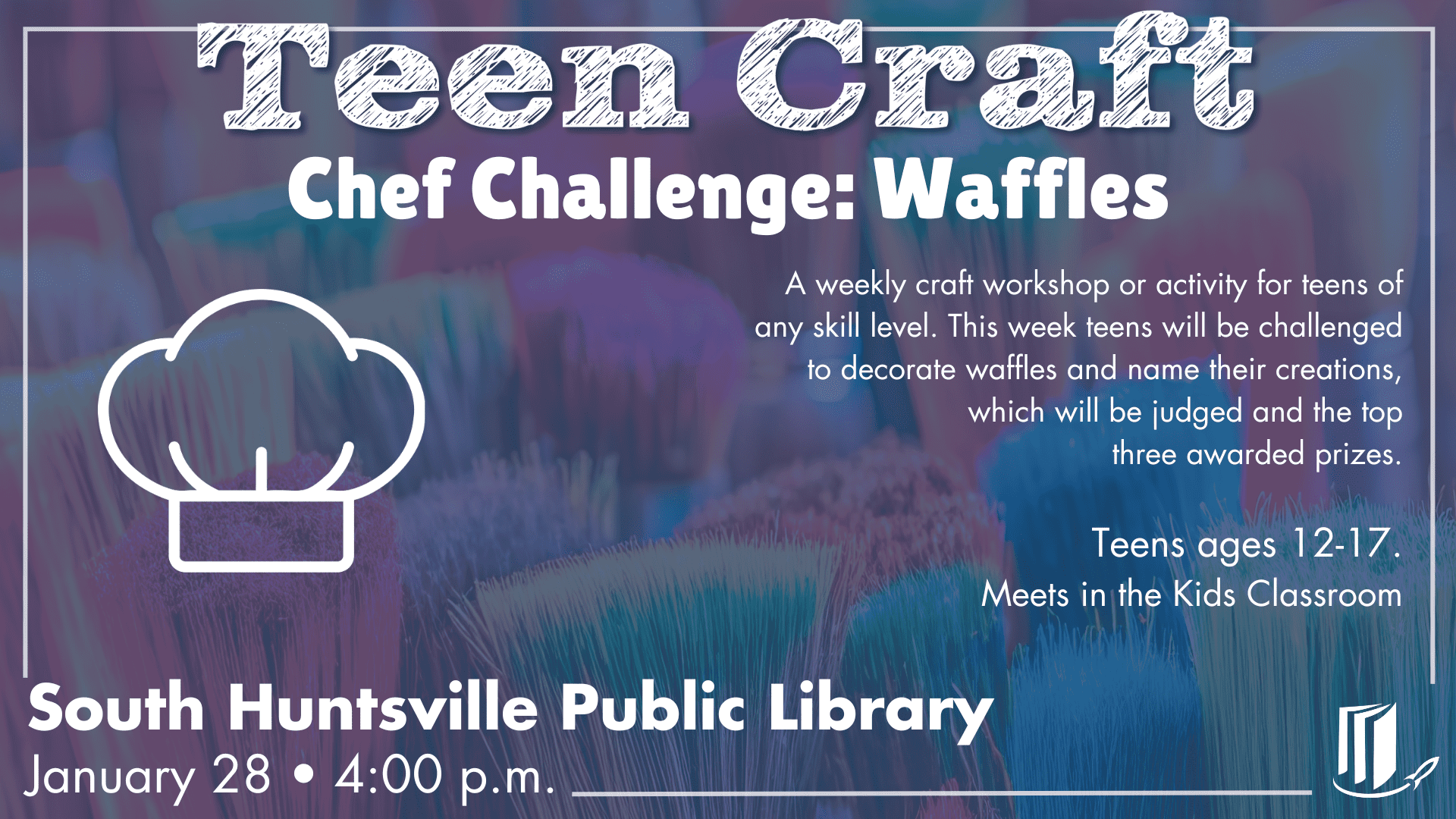 Teen Craft: Chef Challenge – Waffles