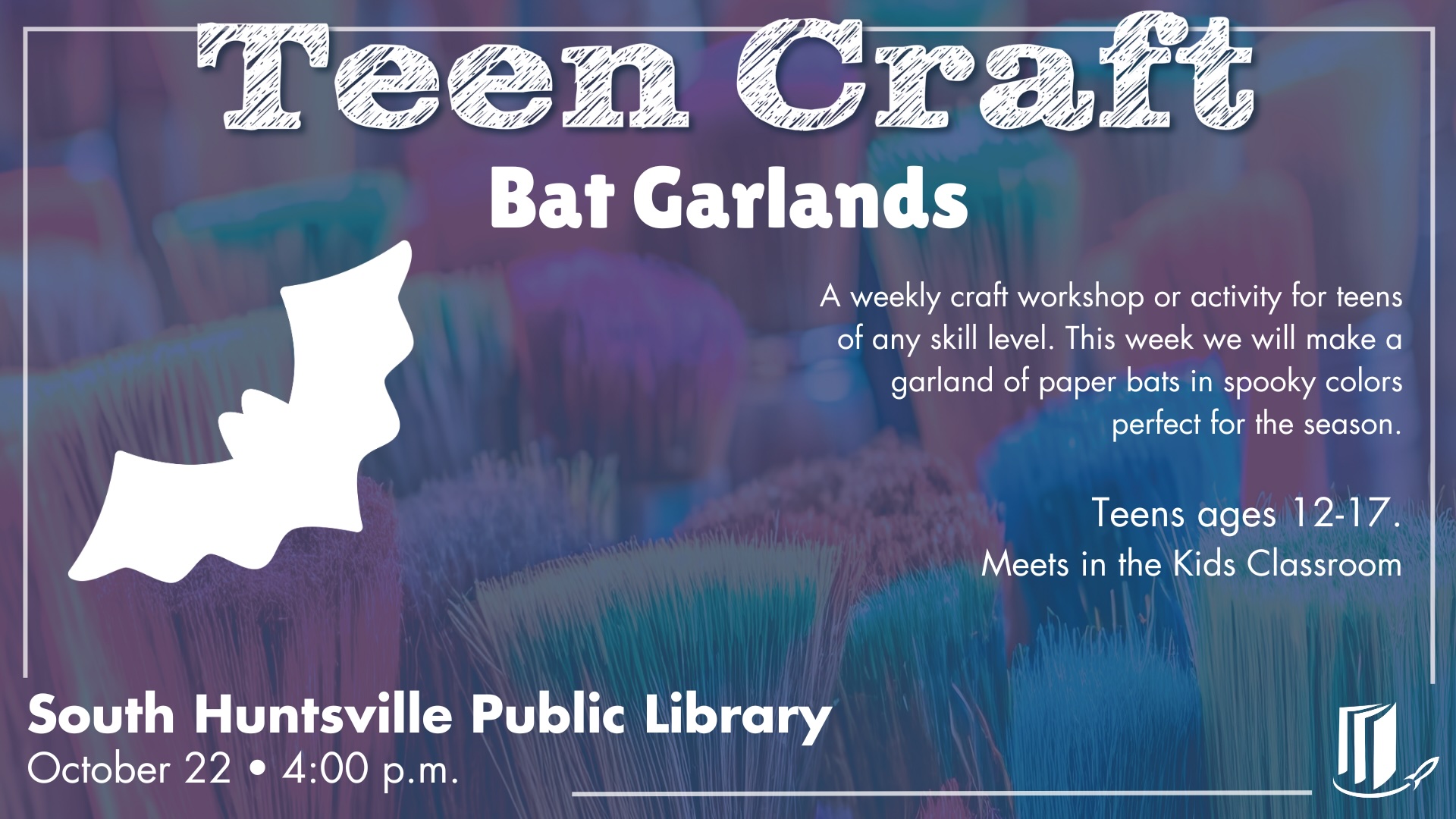 Teen Craft: Bat Garlands