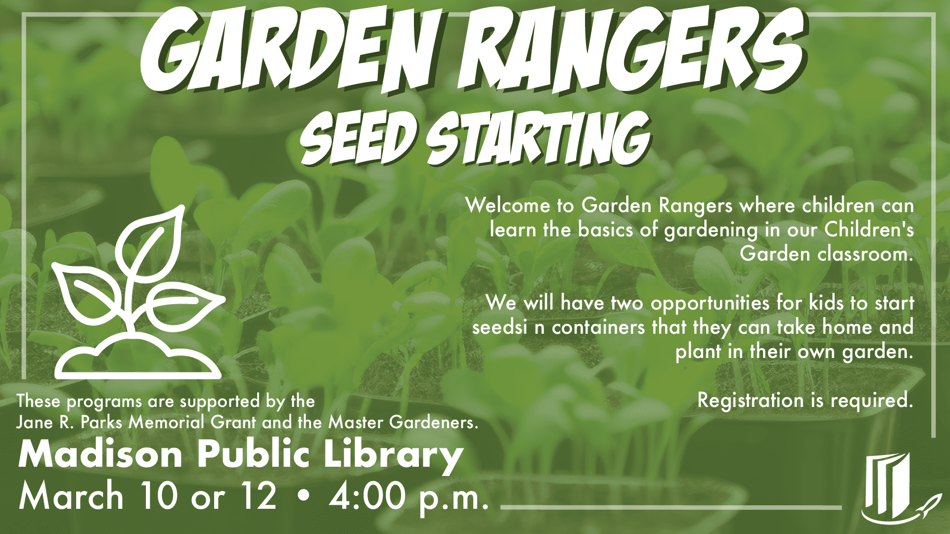 Garden Rangers: Seed Starting