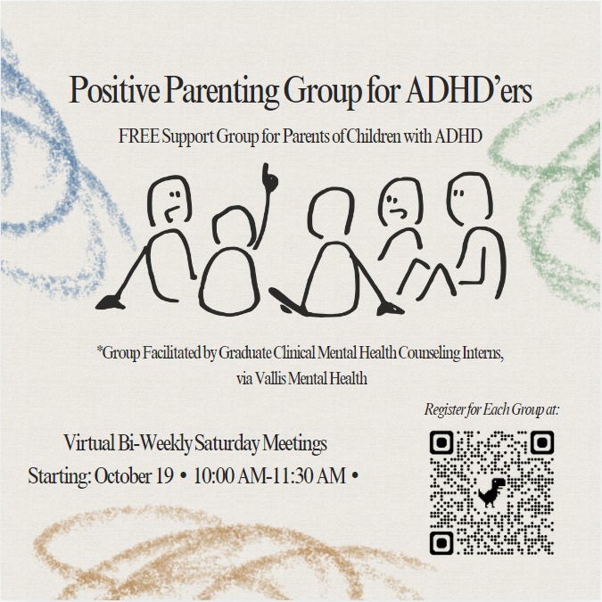 Virtual Positive Parenting Group for ADHD’ers