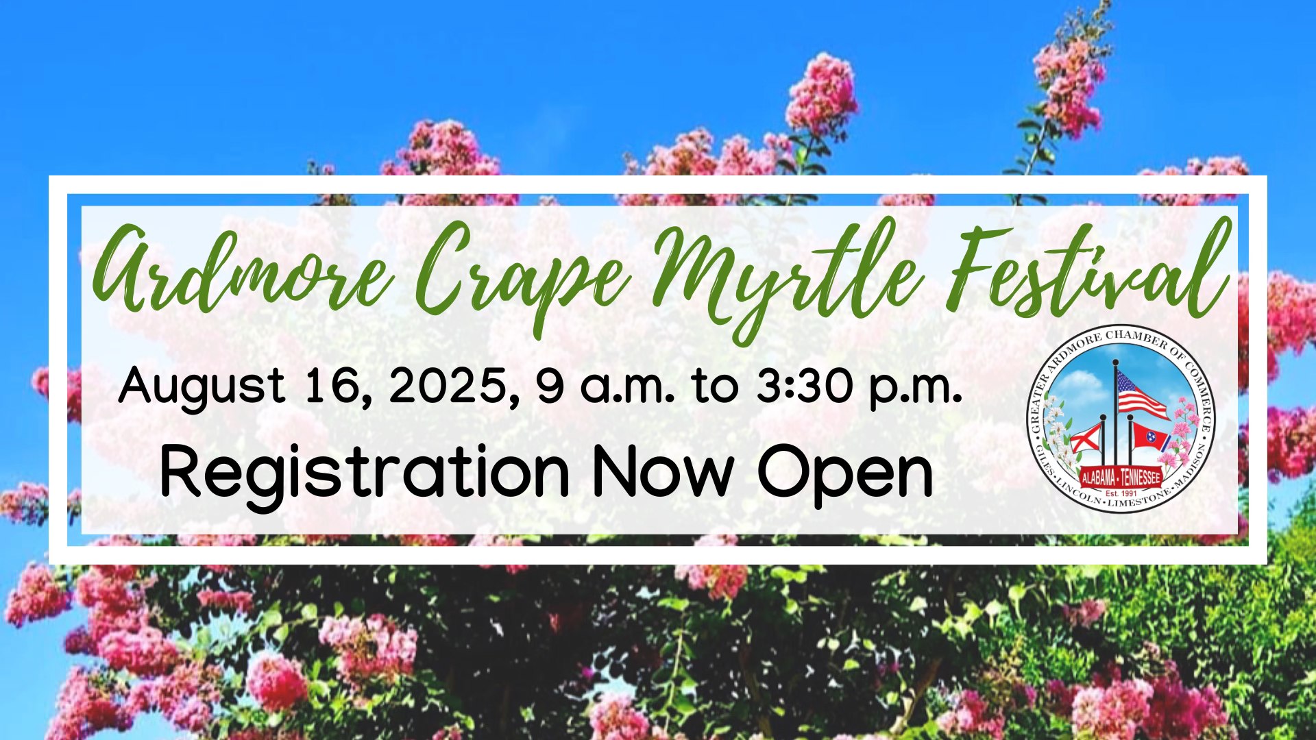 Crape Myrtle Festival (Ardmore Tennesse)