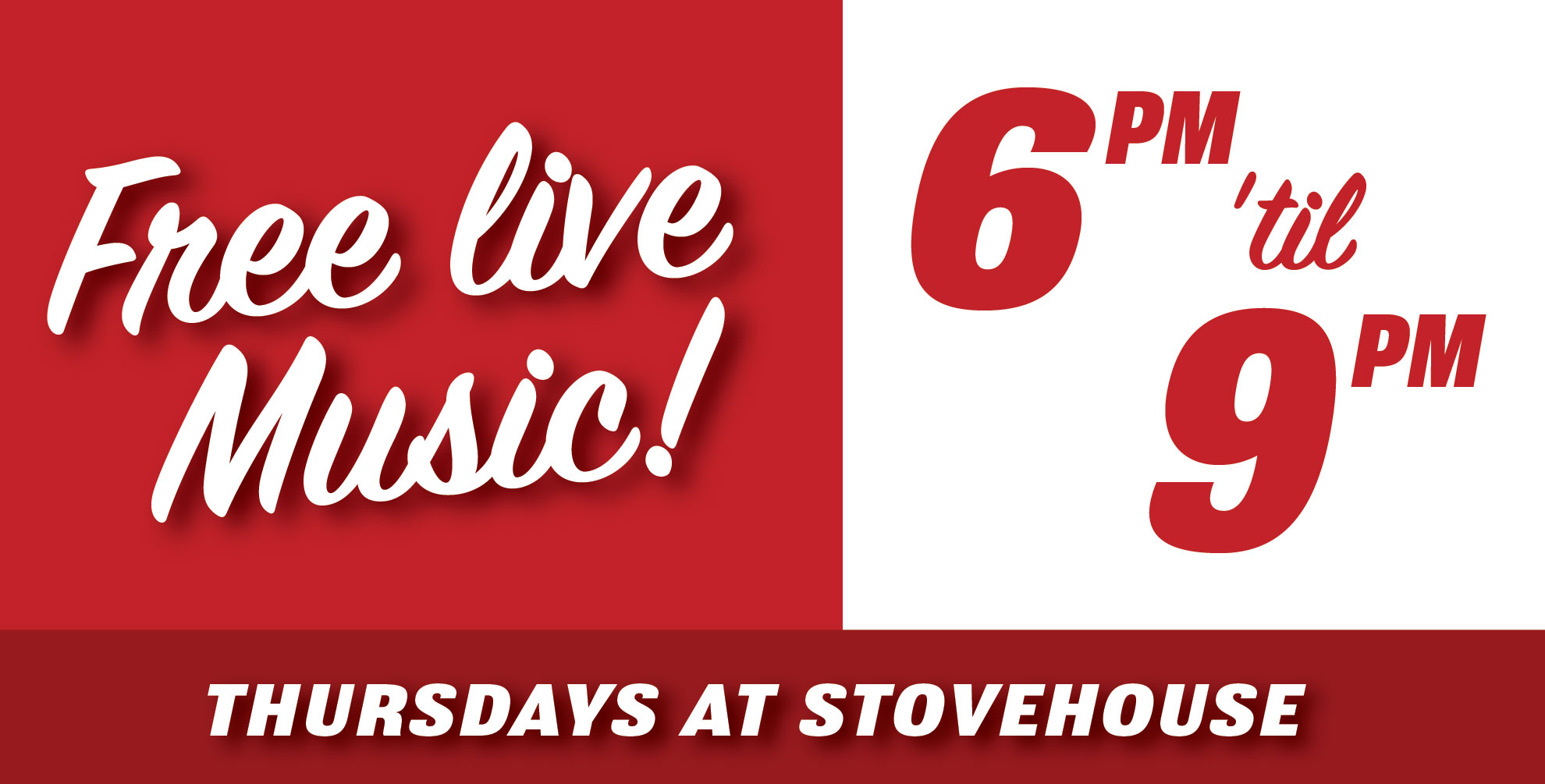 Thursday Summer Concert Series at Stovehouse