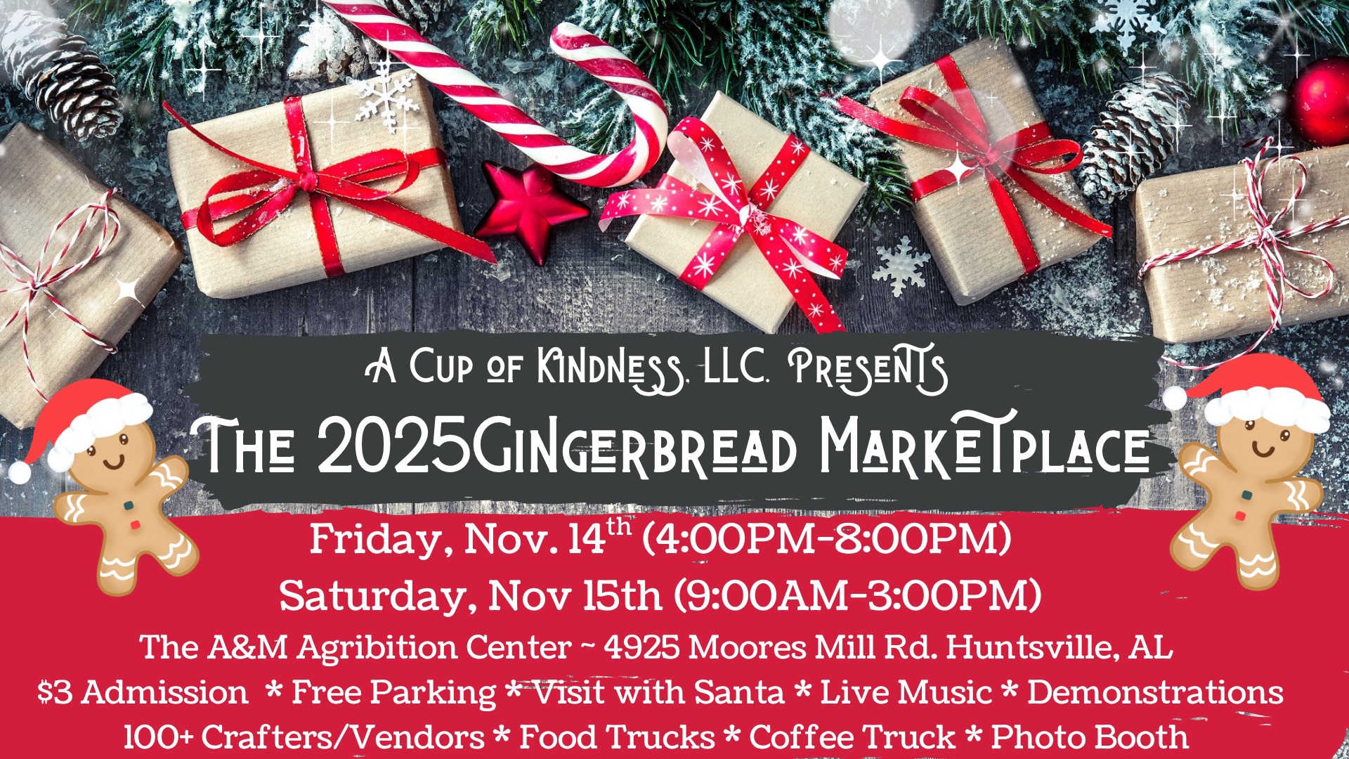 Gingerbread Marketplace!