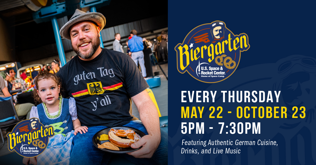 Biergarten at U.S. Space & Rocket Center