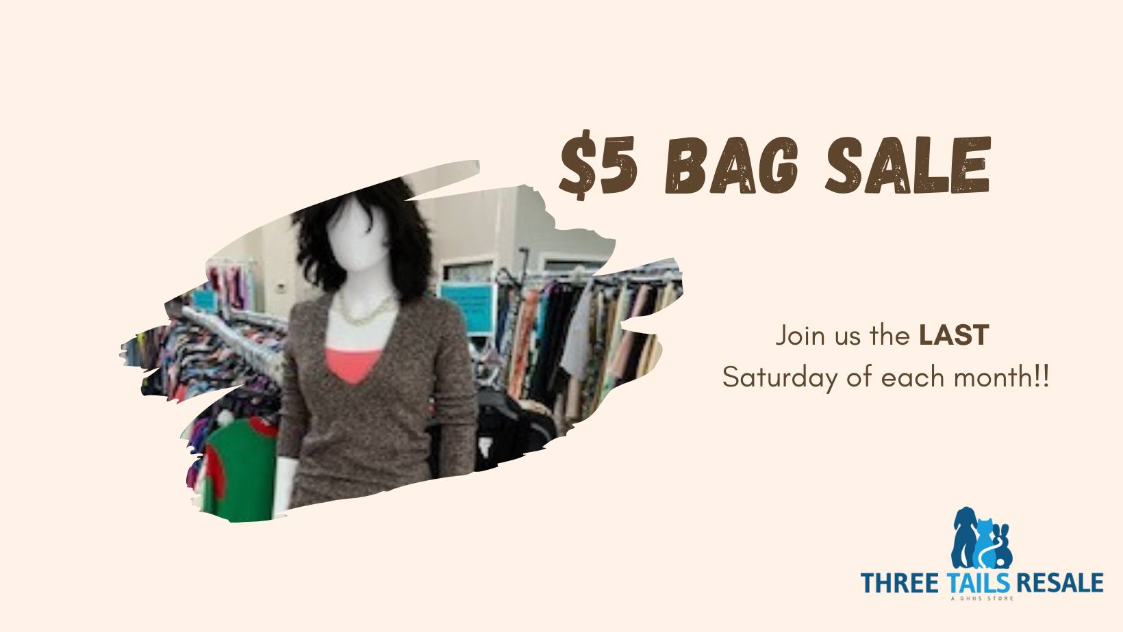 Three Tails ReSale $5 Bag