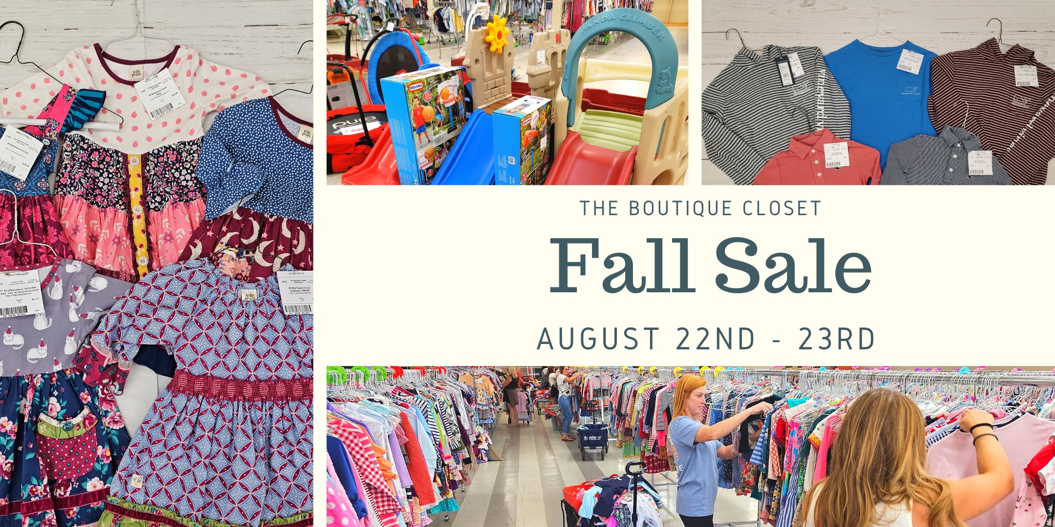 The Boutique Closet Consignment Fall Sale!