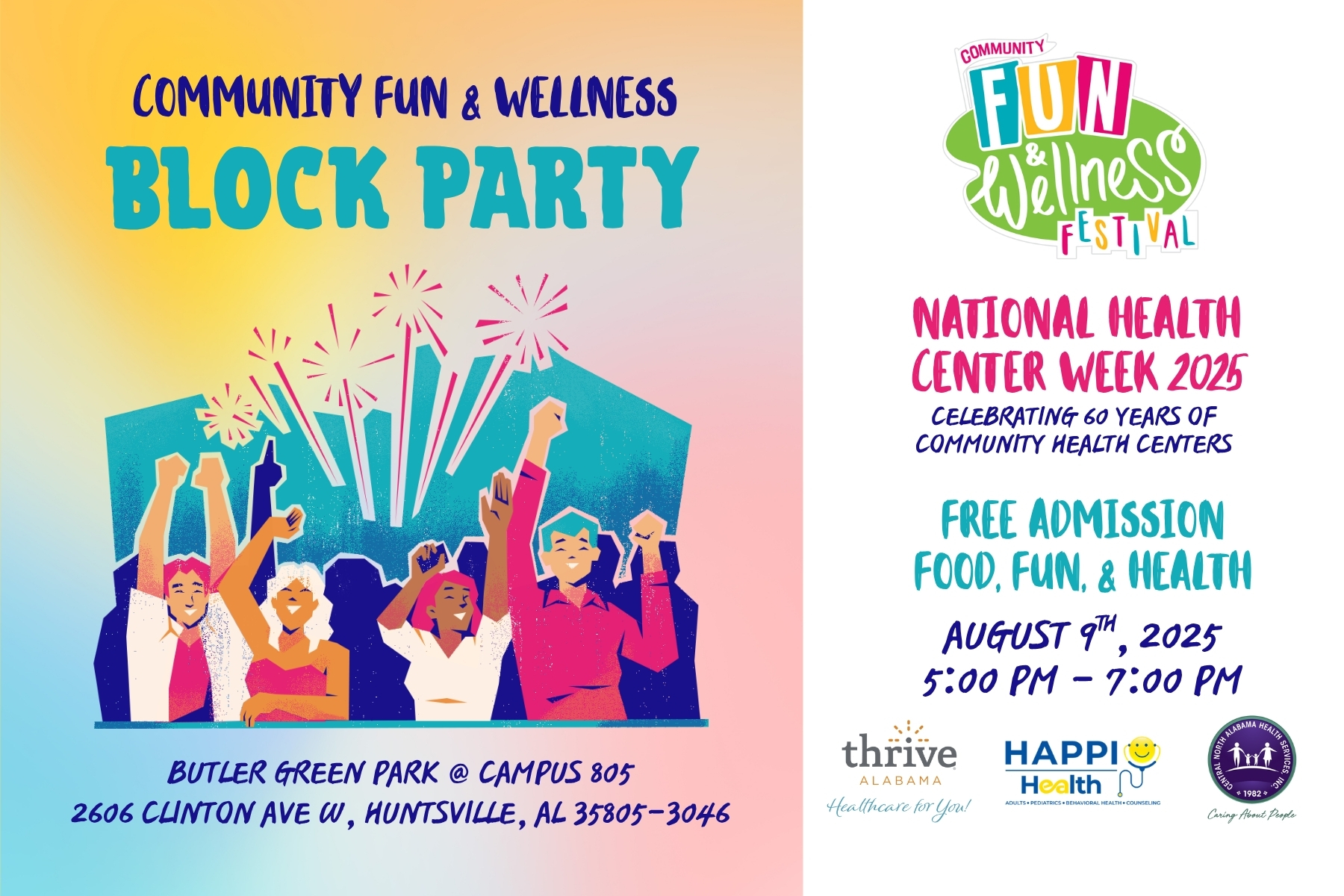 Community Fun & Wellness Block Party
