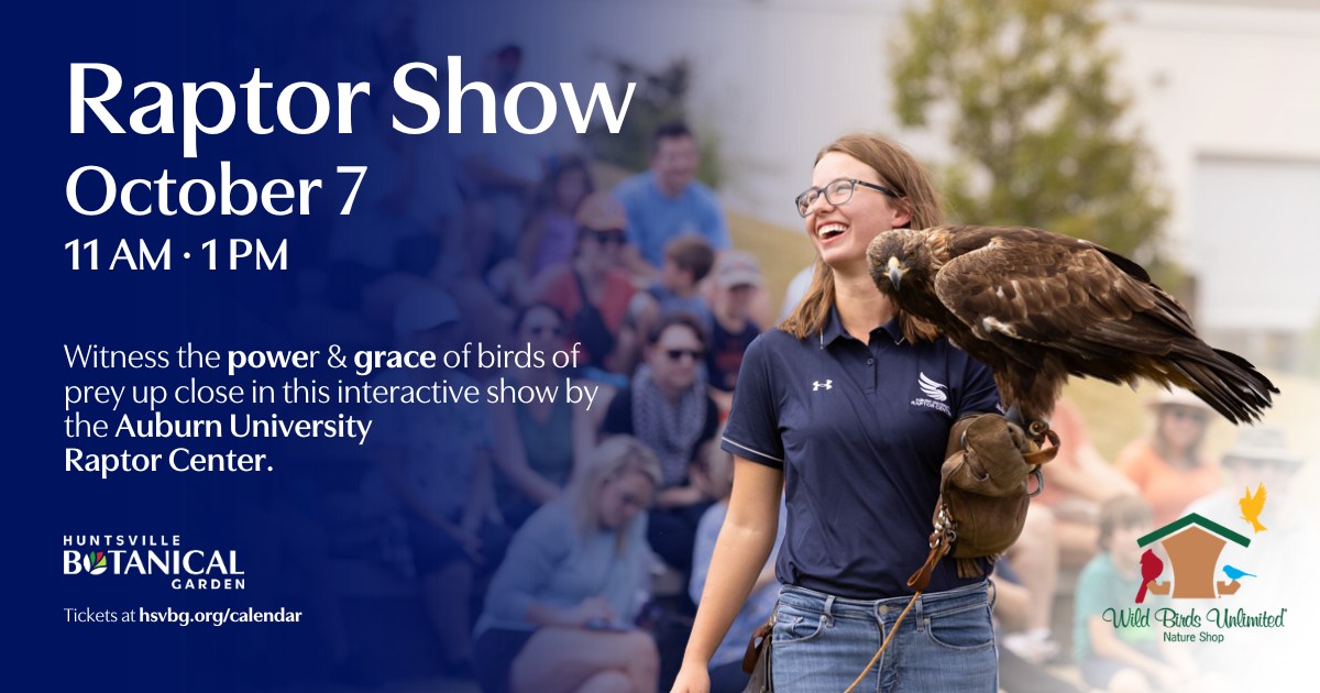 Raptor Show with Huntsville Botanical Gardens