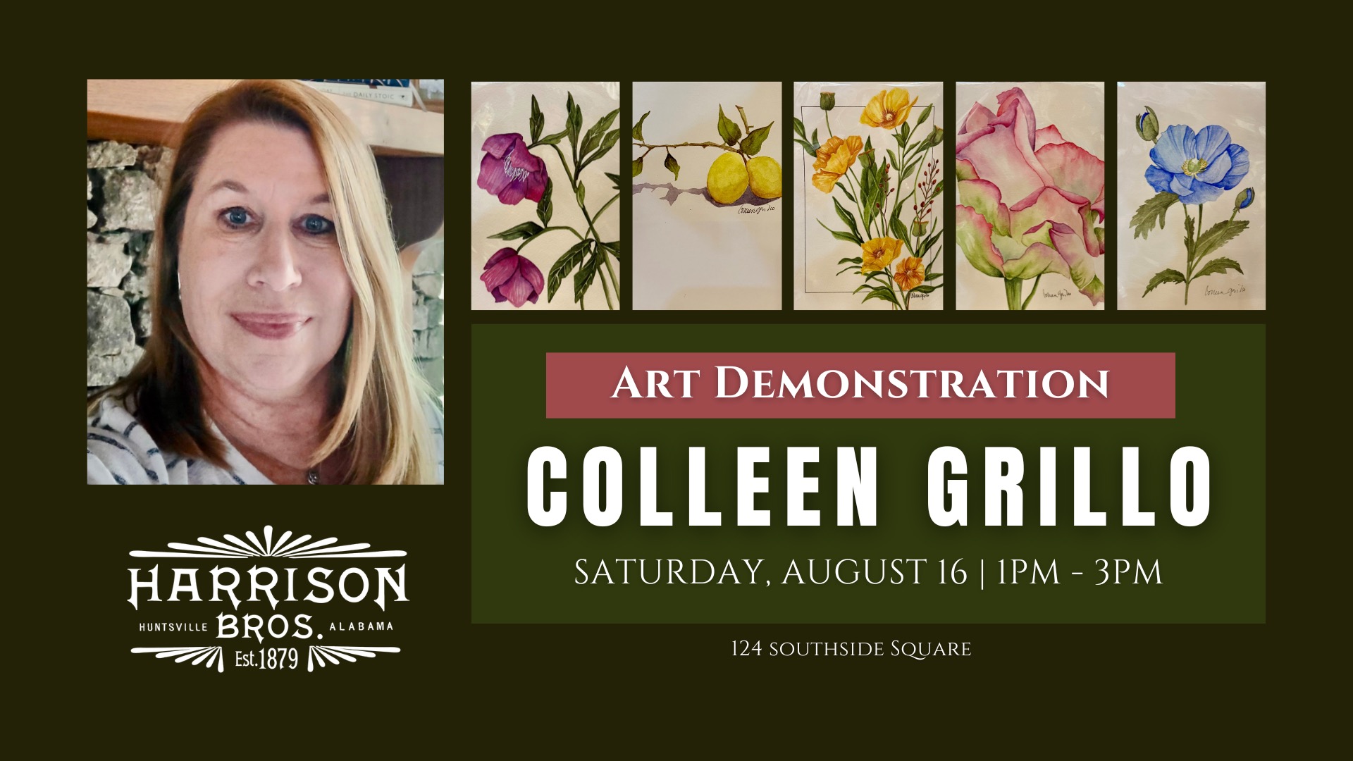 Colleen Grillo Painting Live!