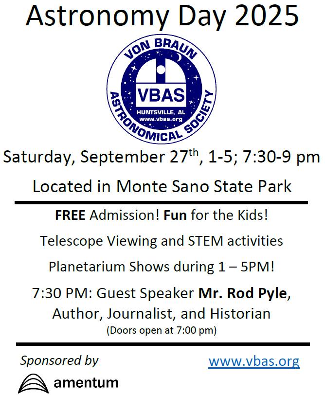 Astronomy Day 2025 – VBAS