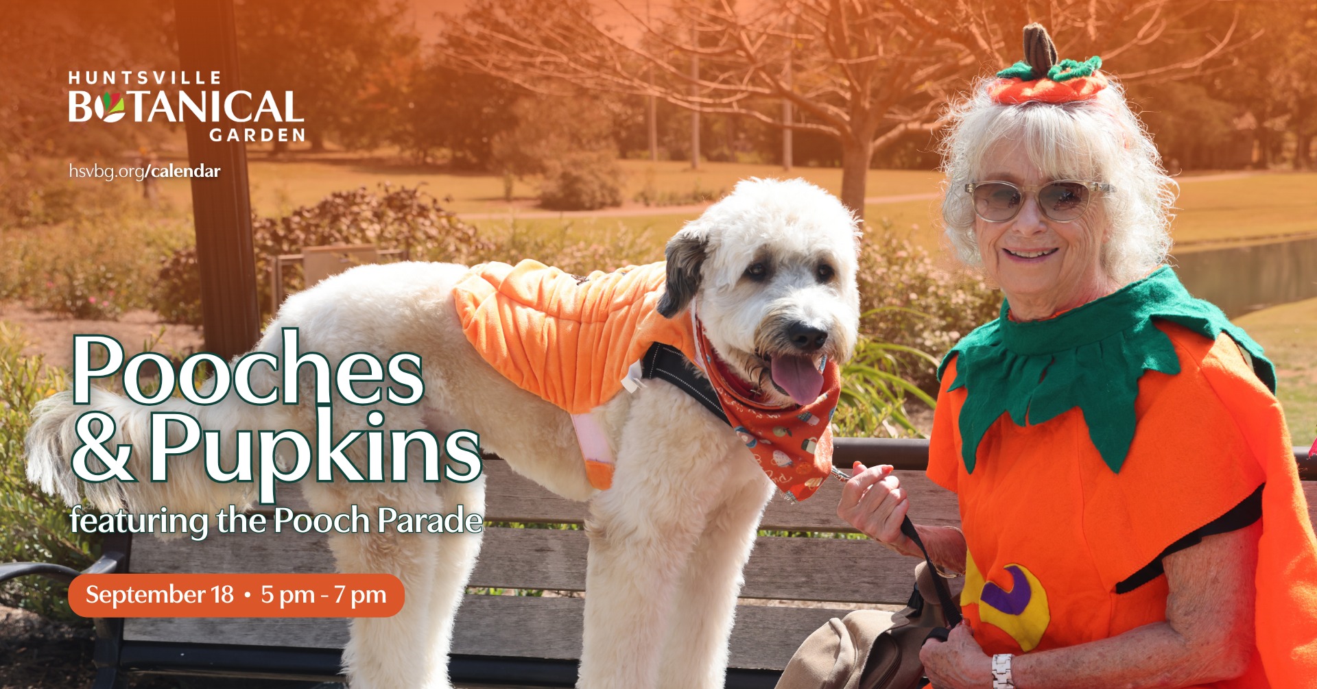 Pooches & Pupkins: Huntsville Botanical Gardens