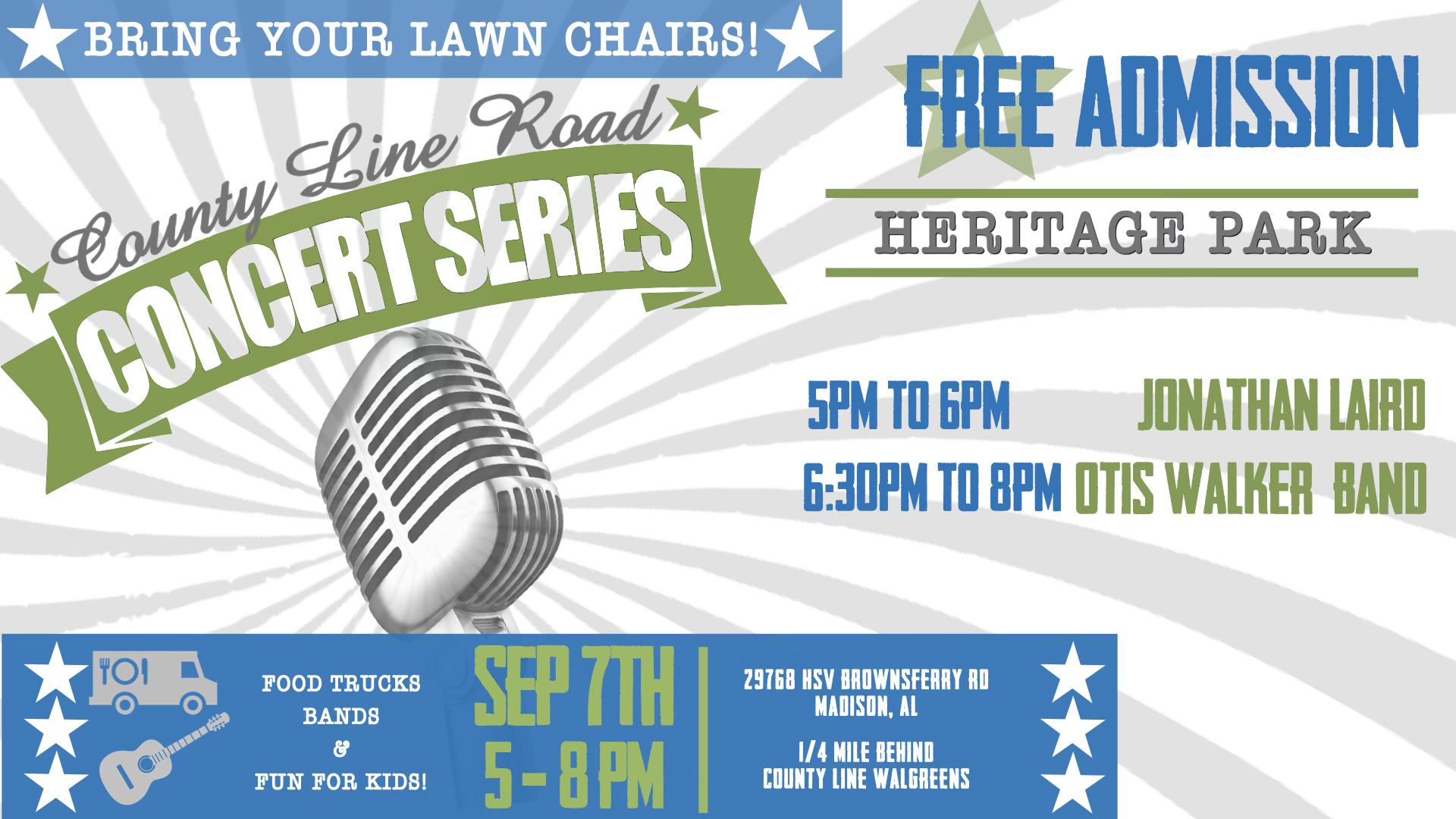 County Line Road Concert Series