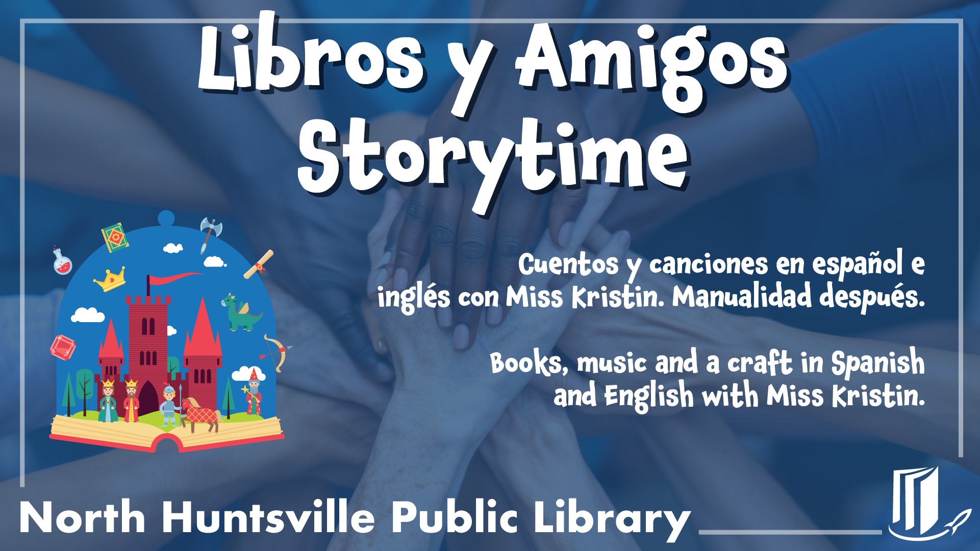 Libros y Amigos Storytimen at North Huntsville Public Library