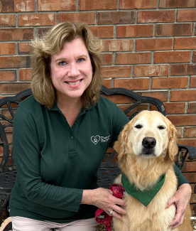 Kids Read to a Therapy Dog