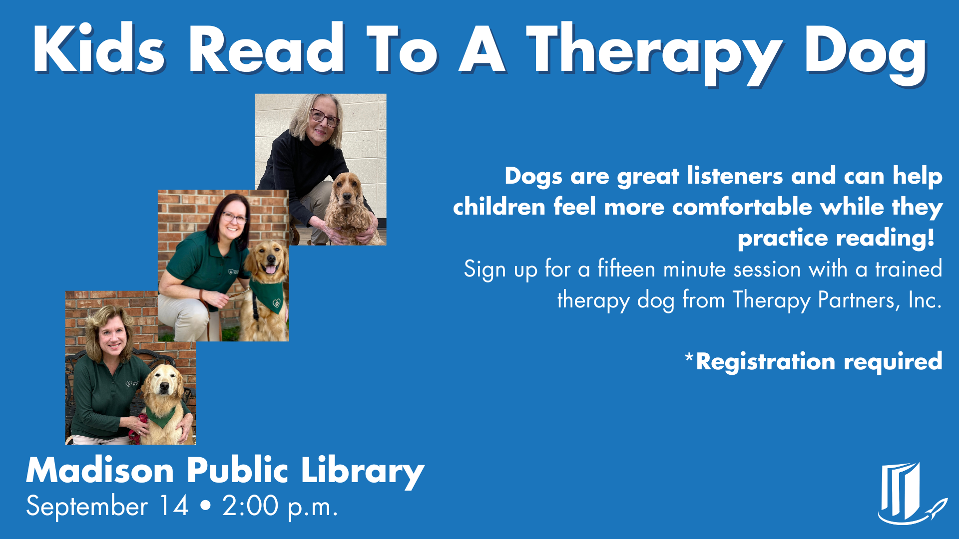 Read to a Therapy Dog