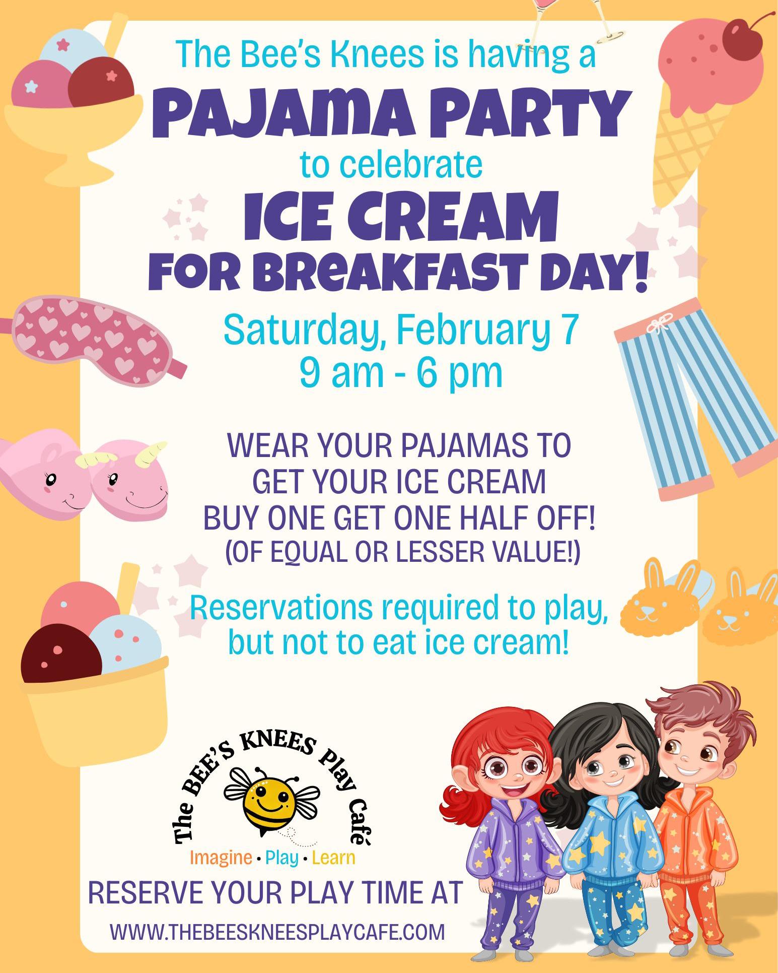The Bee’s Knees Play Cafe Pajama Party (Arab)