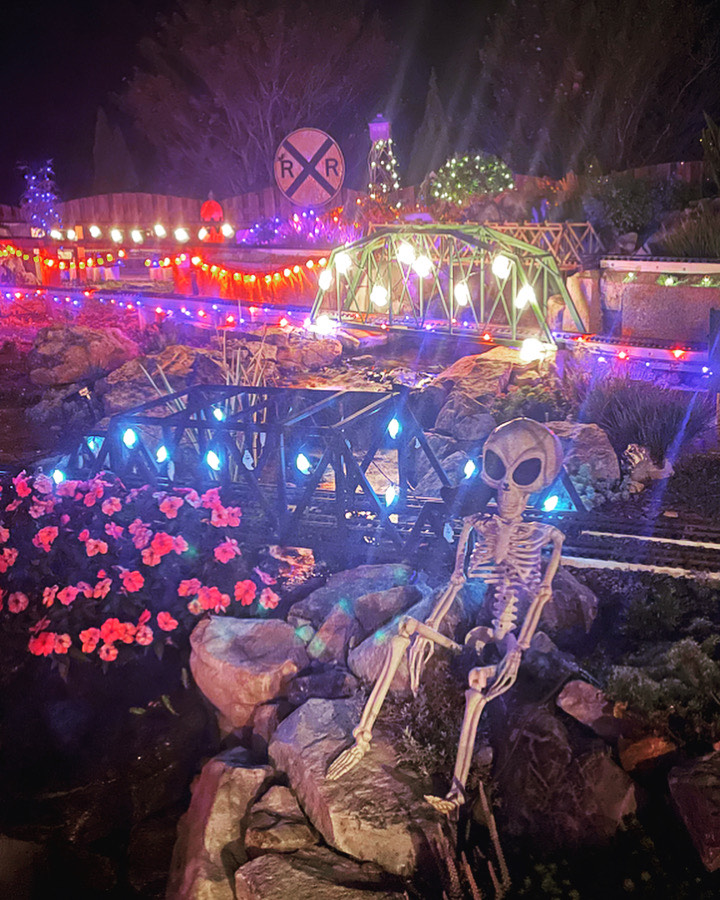 Halloween at Grant Funk Railroad