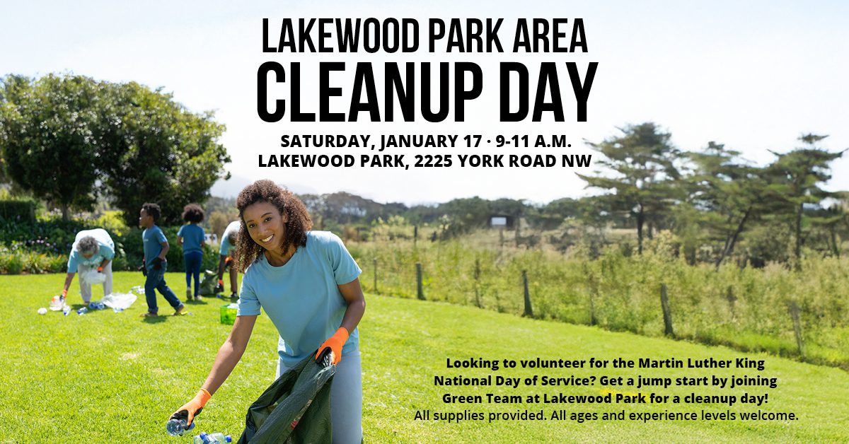 Lakewood Park Area Cleanup Day