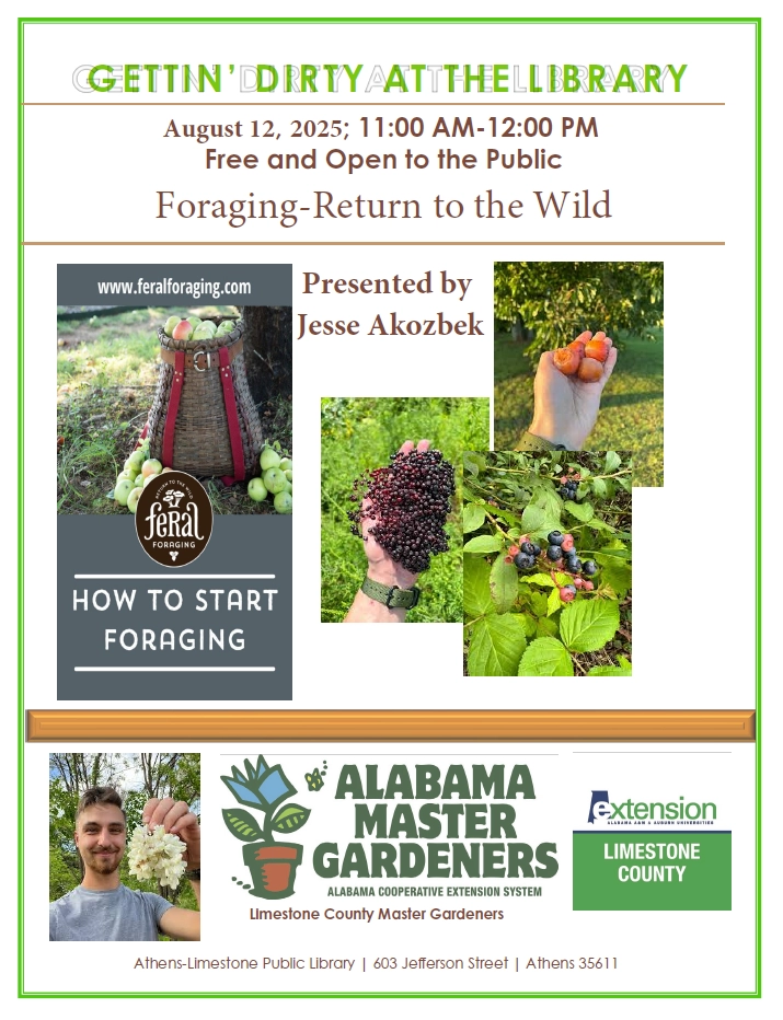 Gettin’ Dirty at the Library – Foraging (Athens)