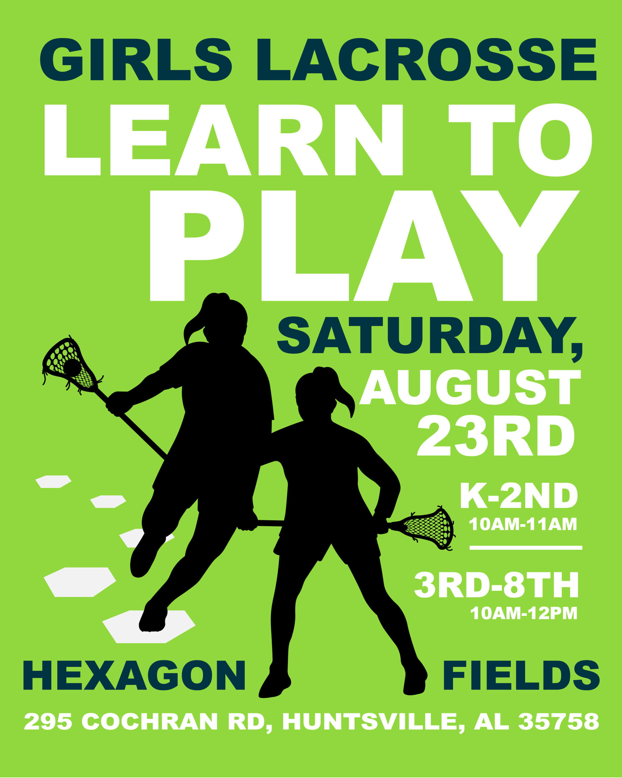 Girls Lacrosse Learn to Play Event!