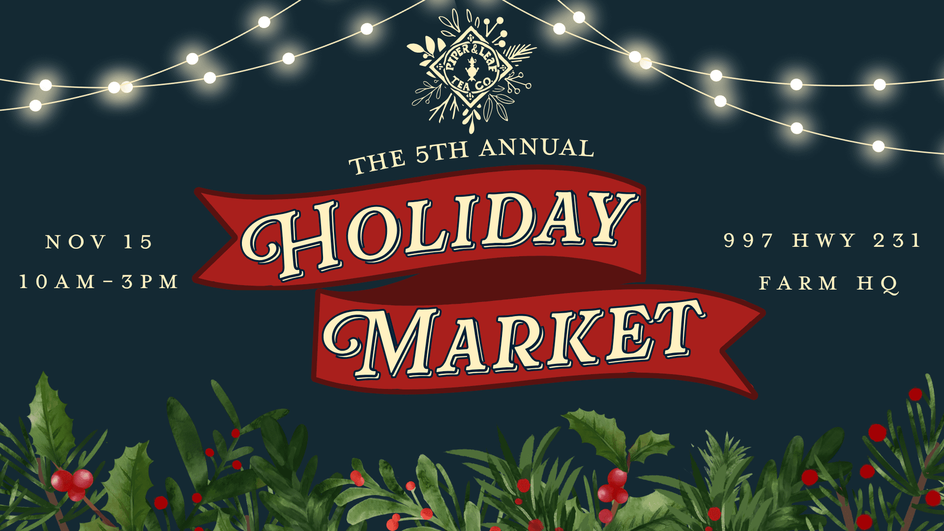 Piper & Leaf Holiday Market