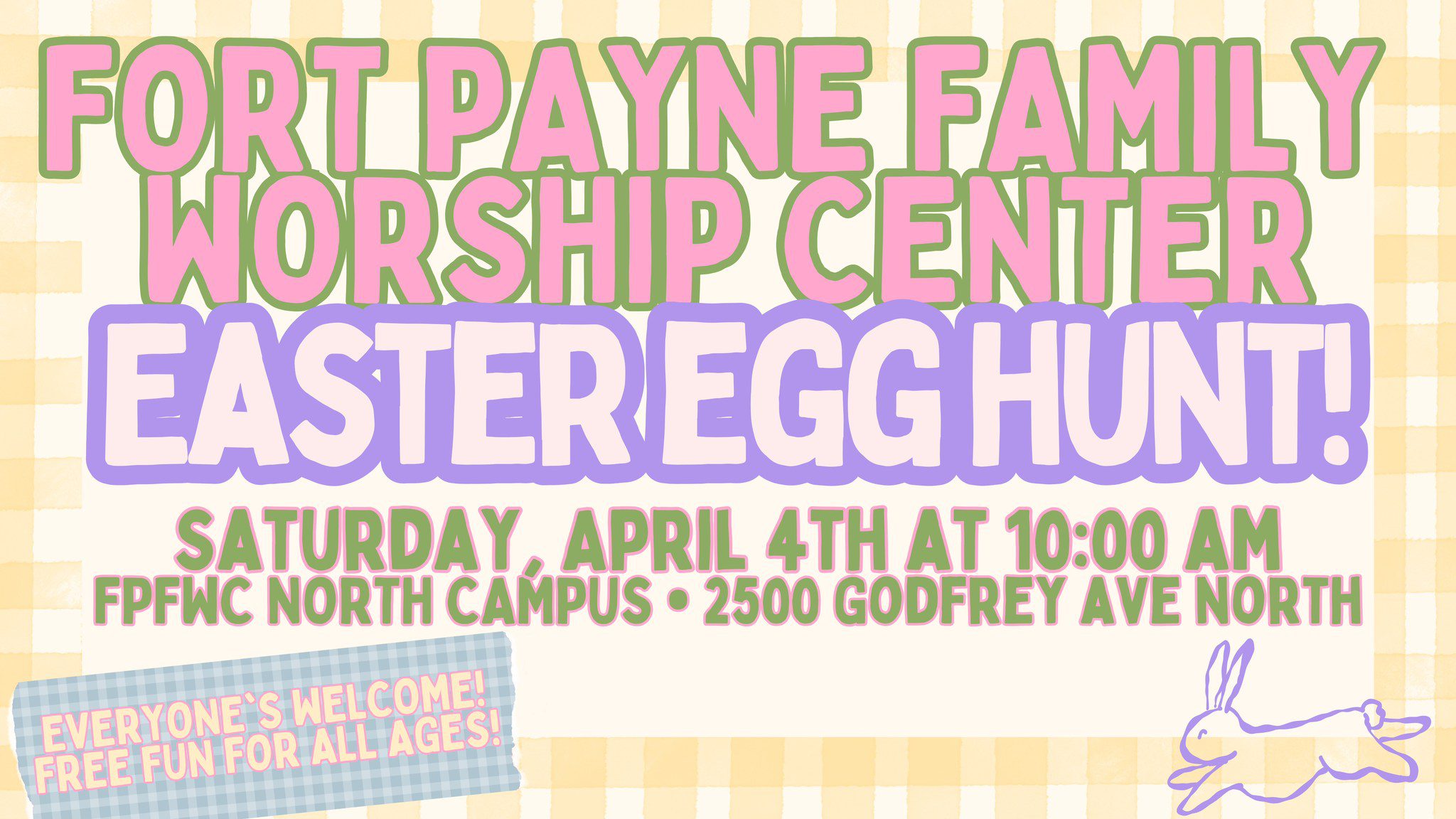 Fort Payne Family Worship Center Easter Egg Hunt