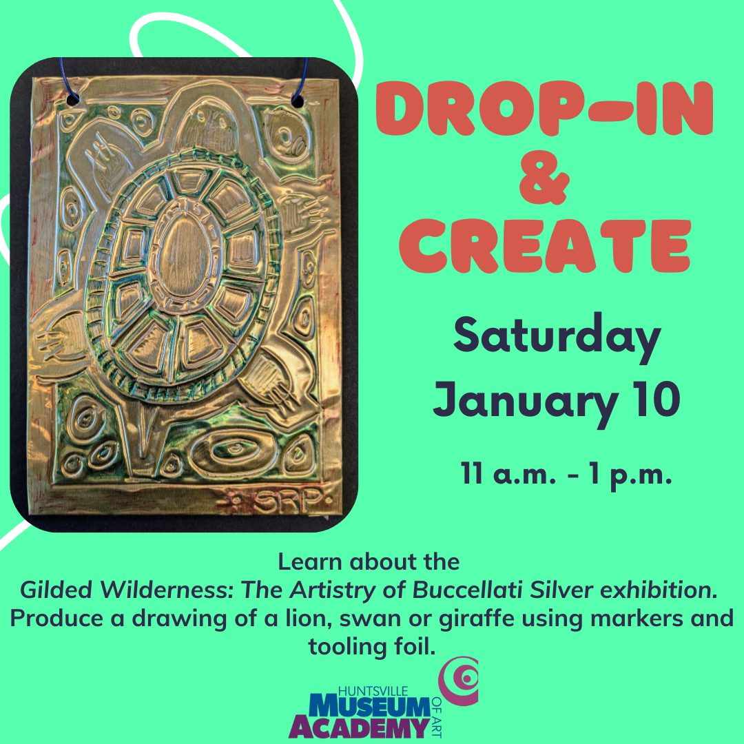 Drop-In & CREATE Saturdays: Animals in Art!