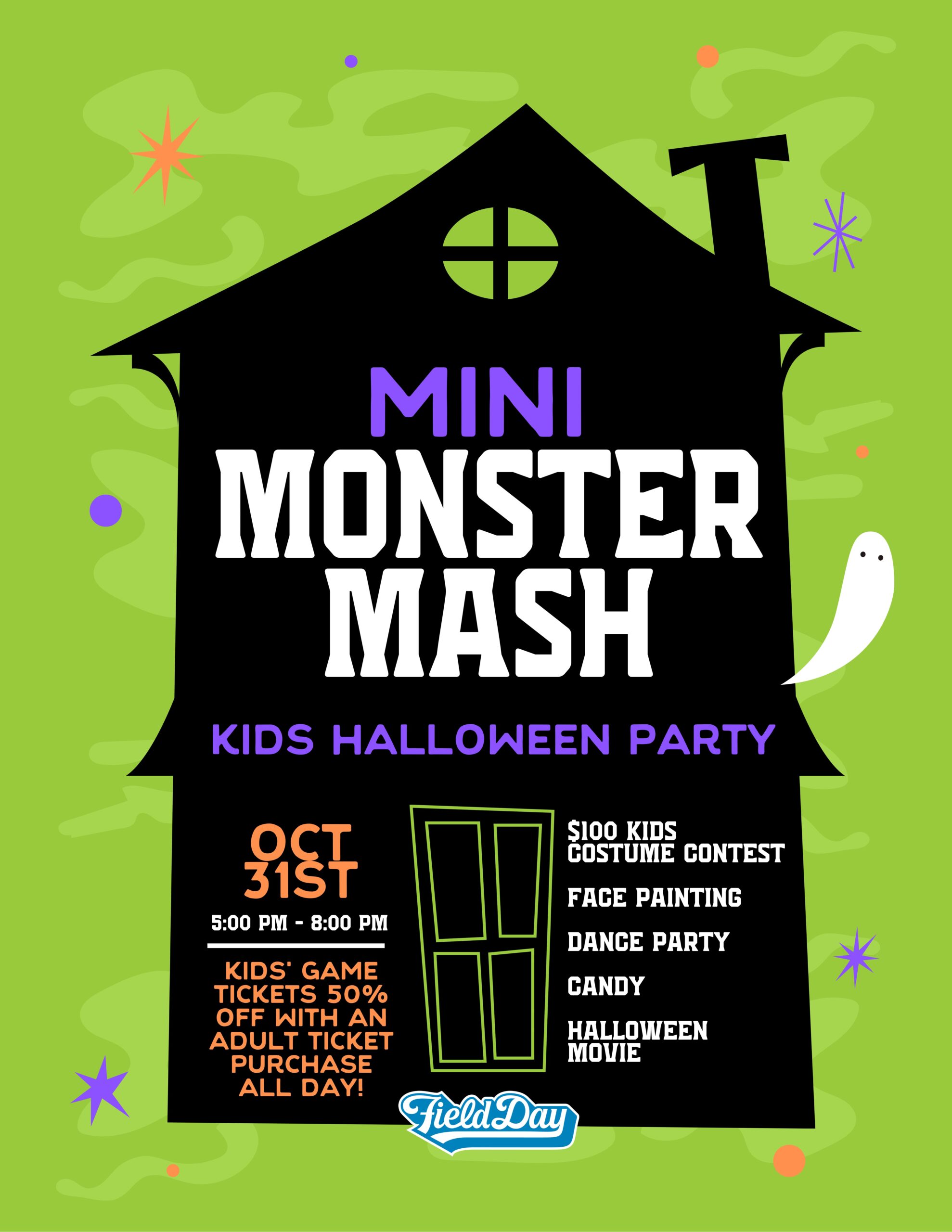 Mini Monster Mash at Field Day
