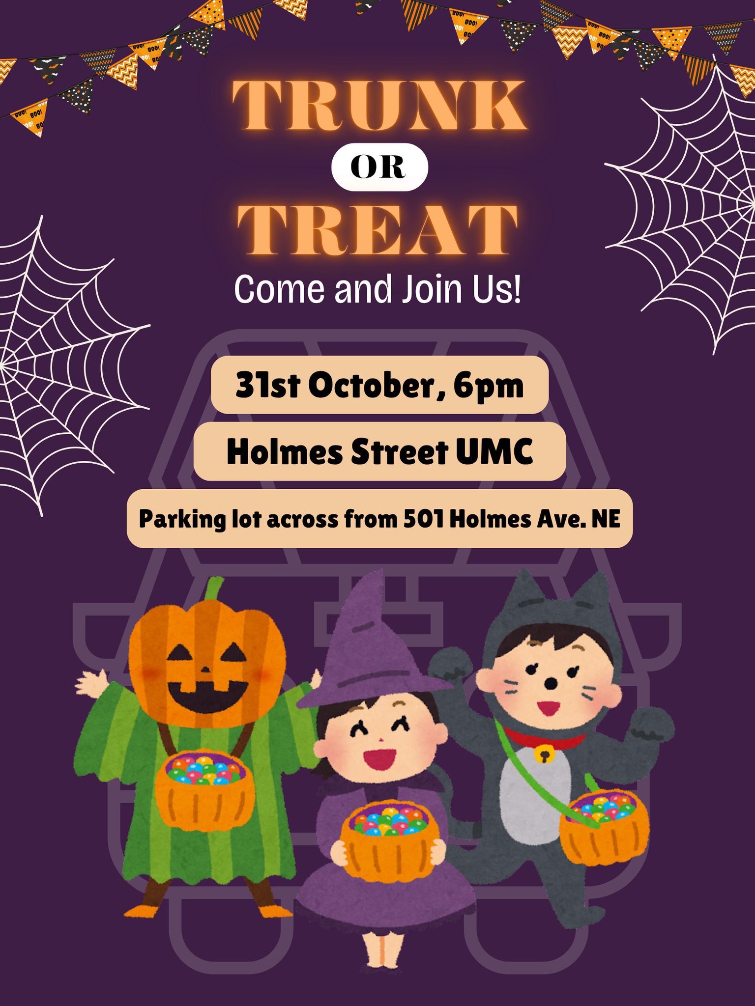 Holmes Street UMC Trunk or Treat