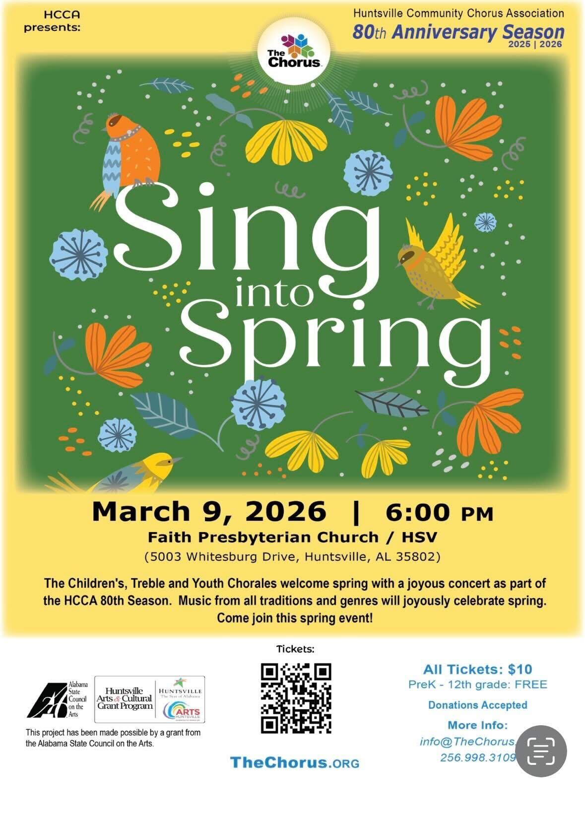 Sing into Spring