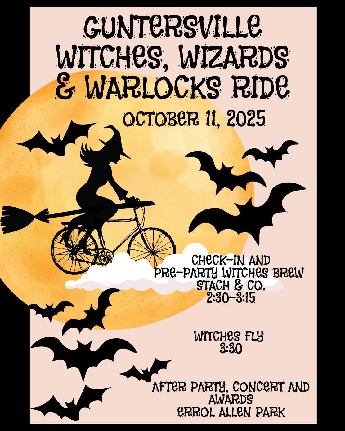 Witches, Wizards & Warlocks Ride (Guntersville)