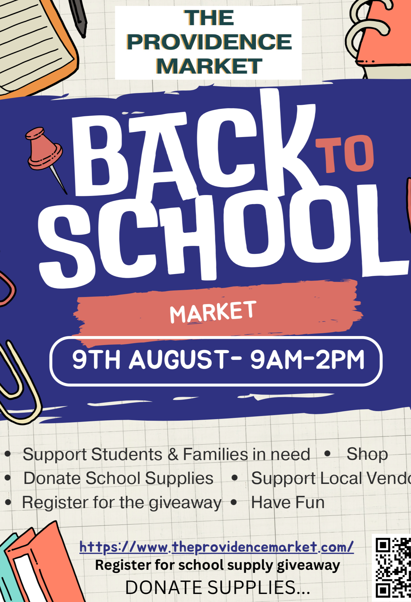 Back to School with the Providence Market