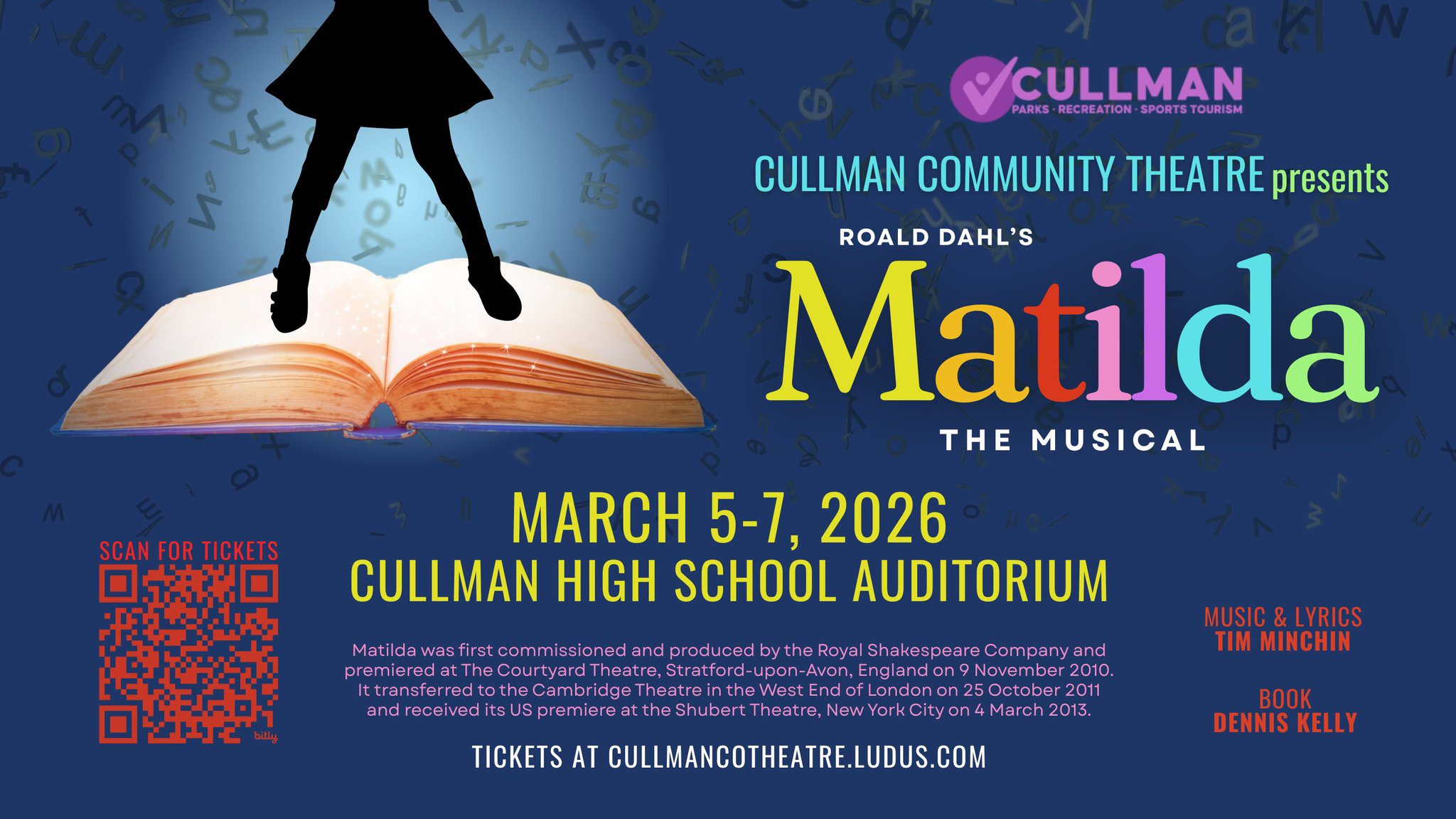 Cullman Community Theatre Presents Matilda the Musical