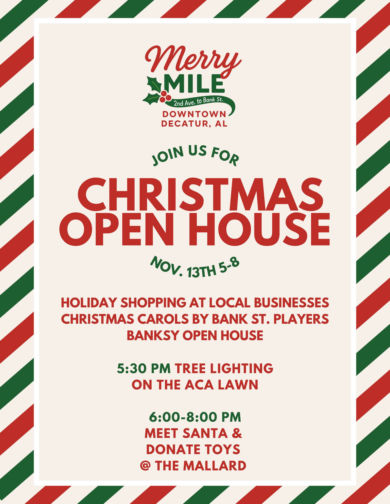 Merry Mile Christmas Open House (Decatur)