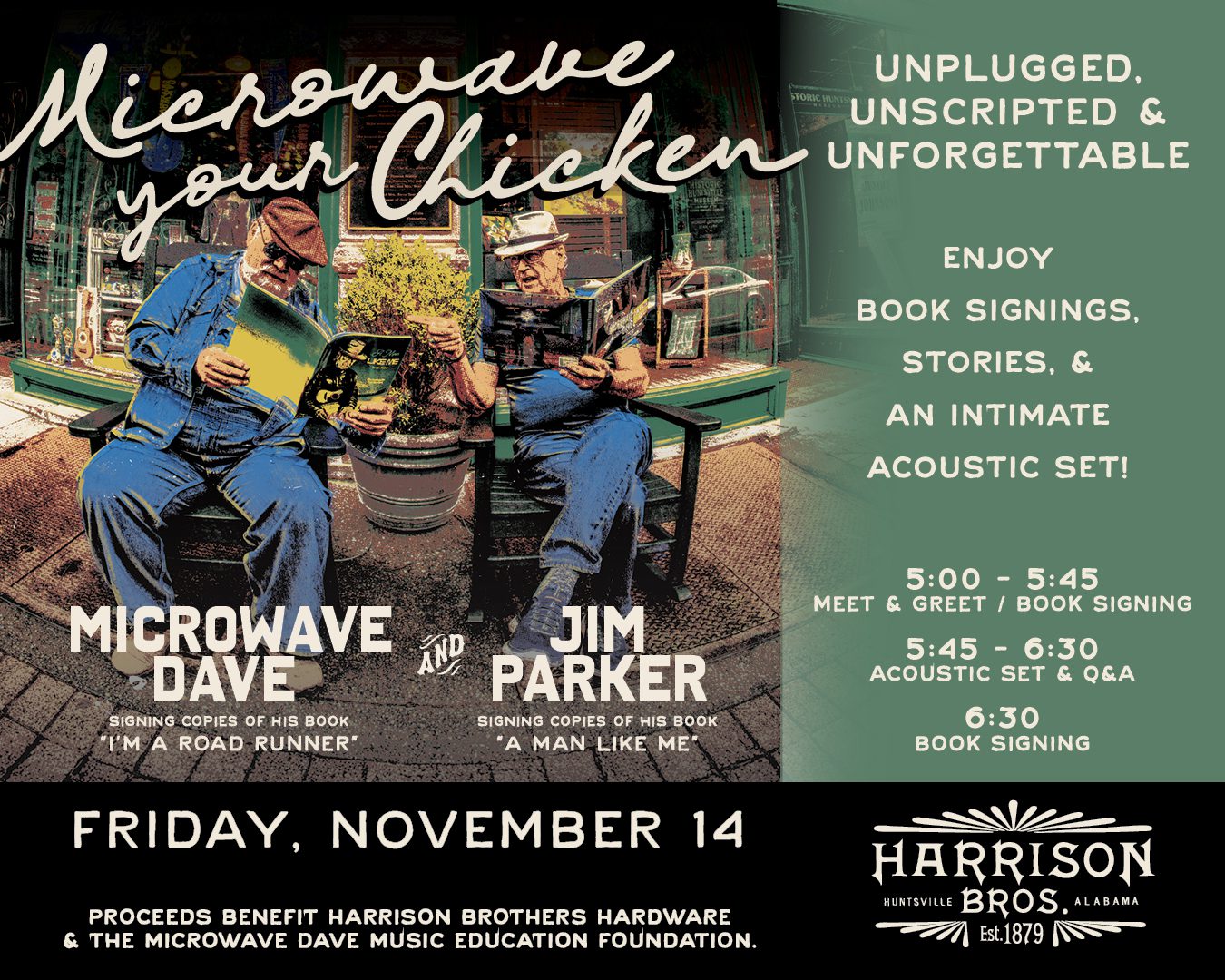 Microwave Your Chicken at Harrison Brothers