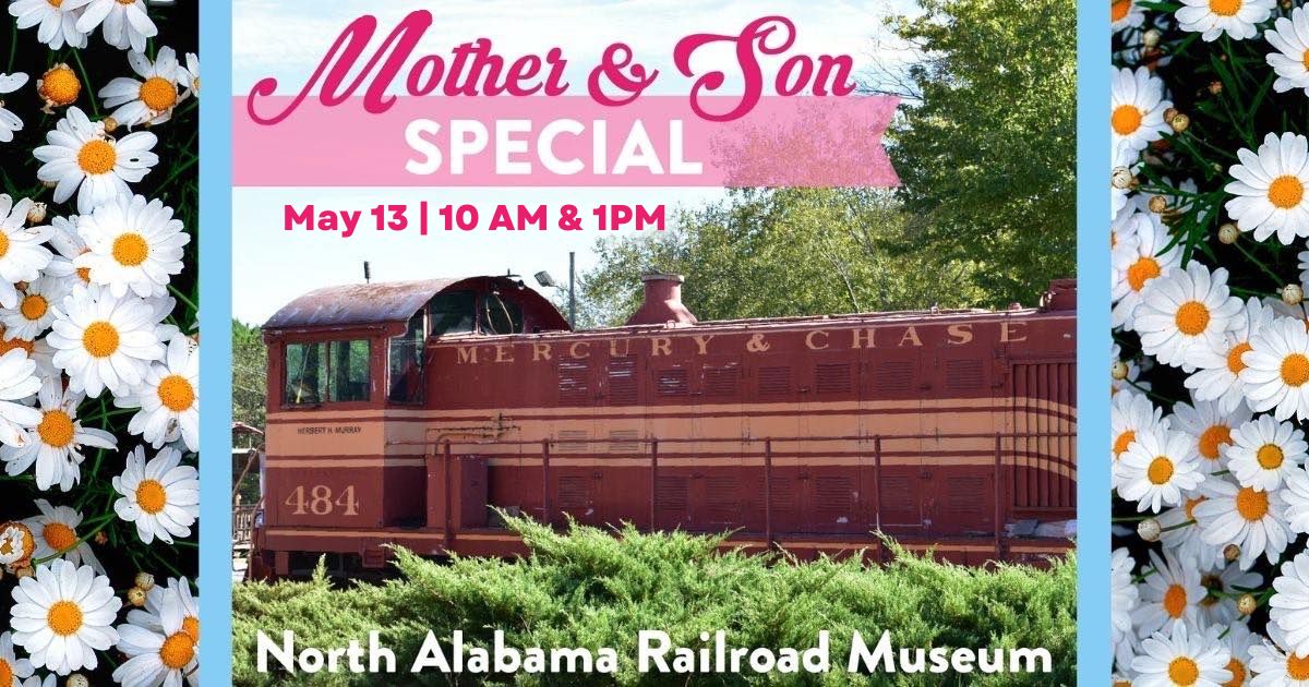 Mother and Son Special Train Ride