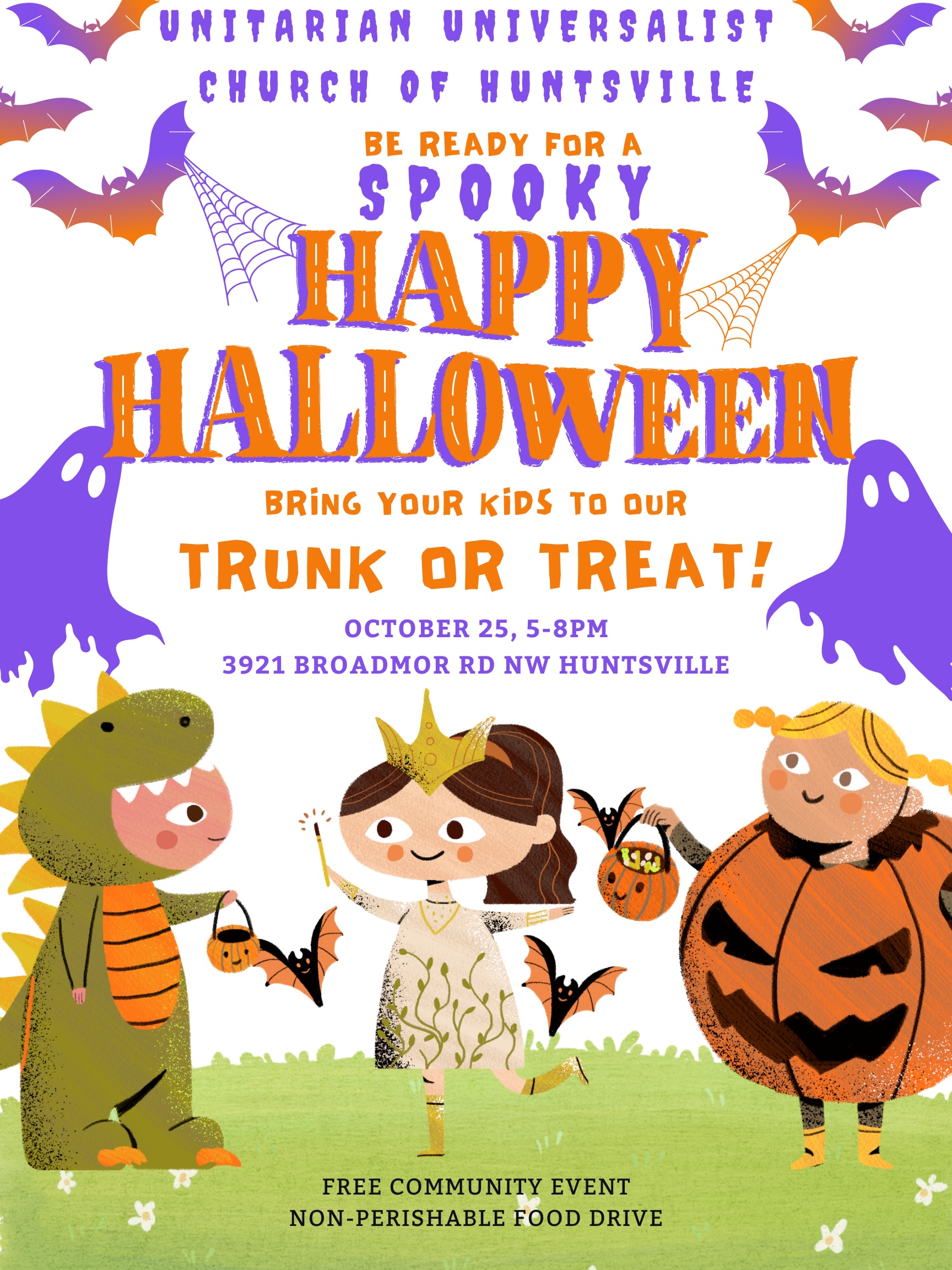 Unitarian Universalist Church of Huntsville Trunk or Treat
