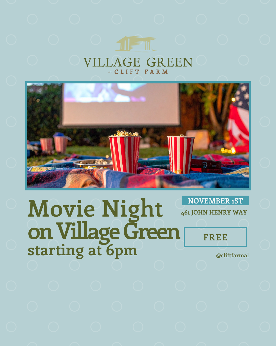 Movie Night on Village Green