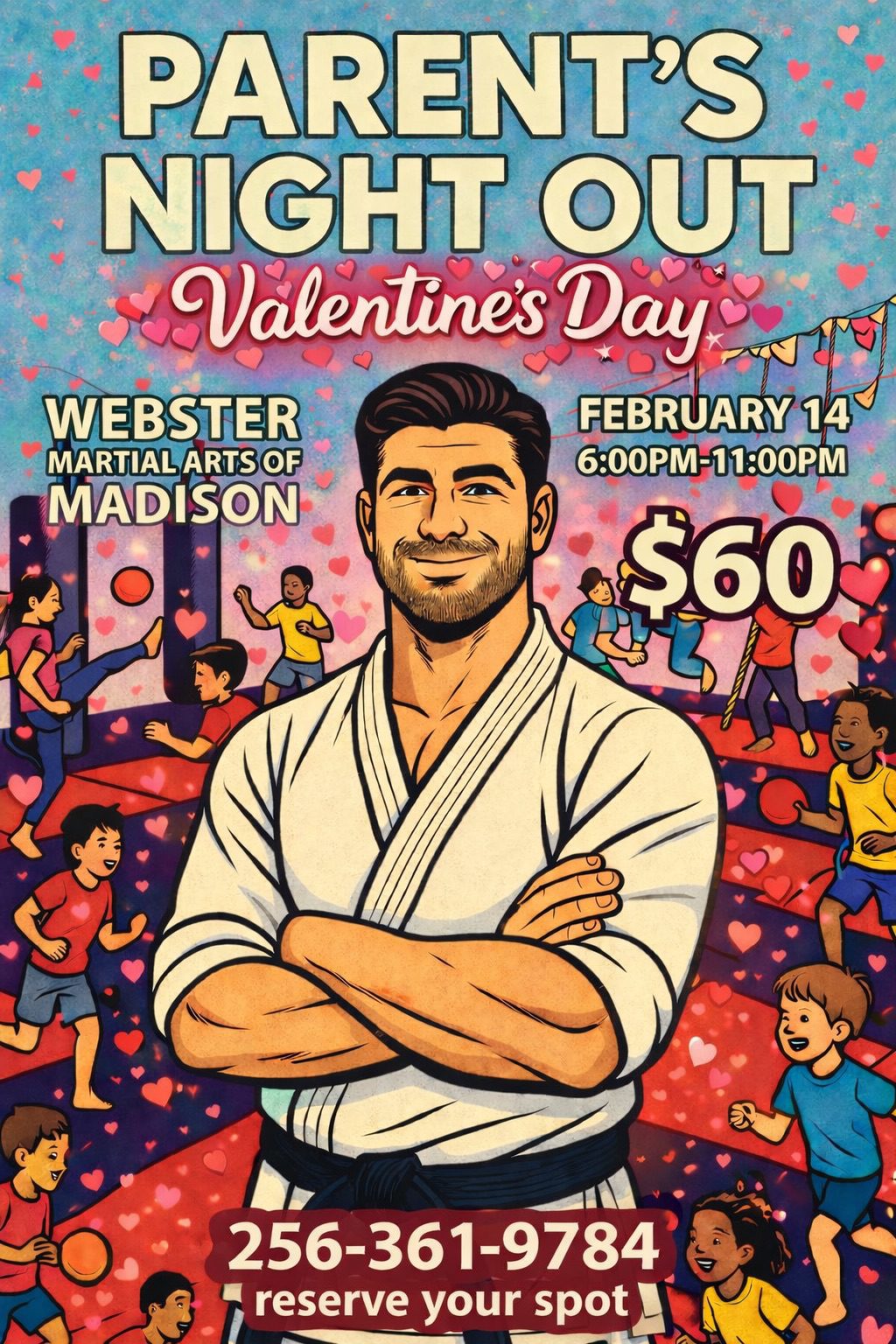 Webster Martial Arts of Madison Parents’ Night Out