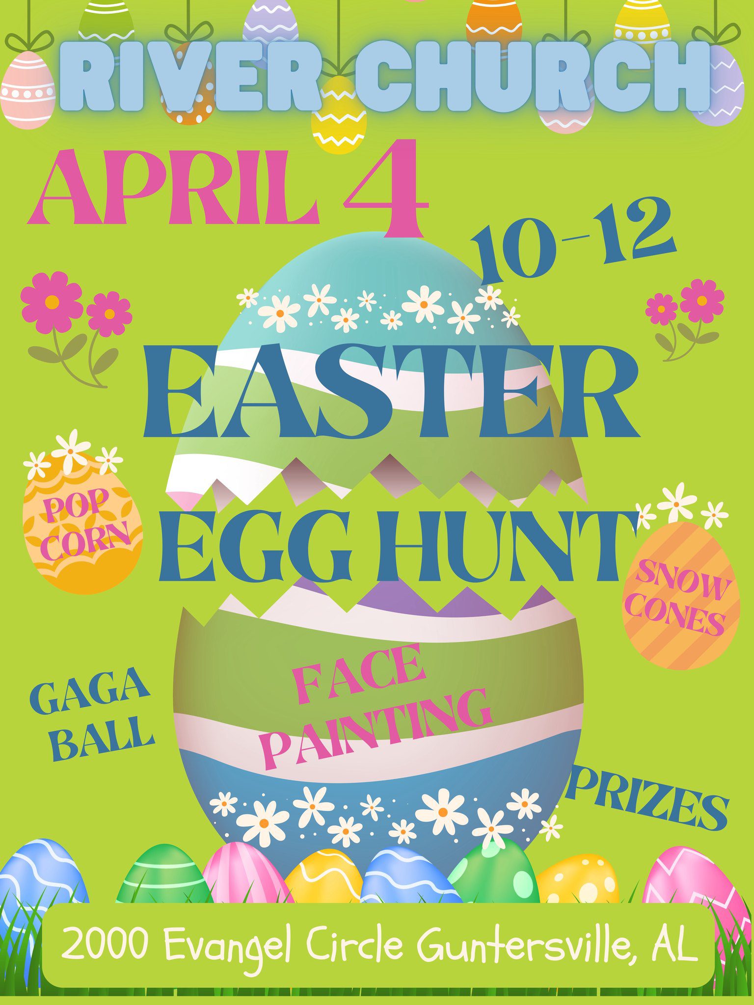 The River Church Guntersville Easter Egg Hunt