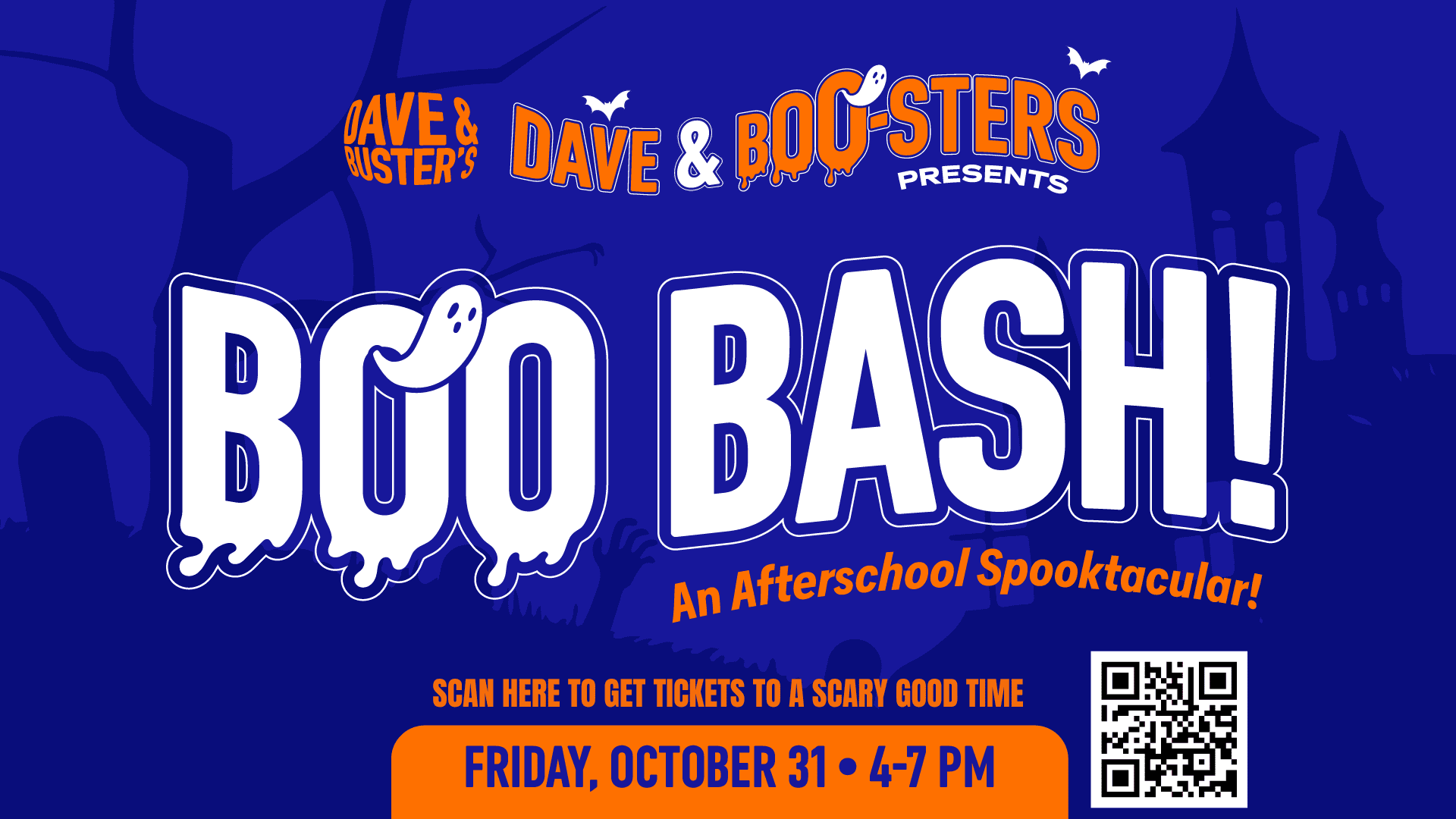 Dave & Boo-ster’s Boo Bash